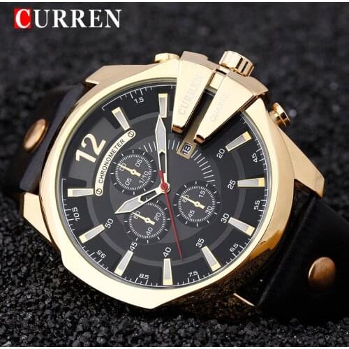 Curren Fashion Watches Super Man Luxury Brand CURREN Watches Men Women Mens Watch Retro Quartz Relogio Masculion For Gift
