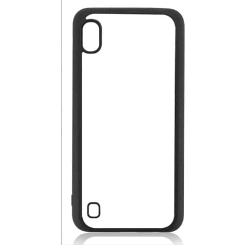 2D Blank Sublimation Rubber TPU+PC Case for A10E A20E A30 A50 A21 A10S 31 41 blank cover with Aluminum Inserts 10pcs/lot