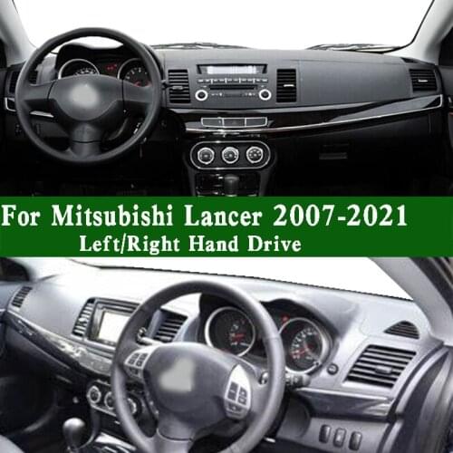 Fits Mitsubishi Lancer-EX GTS Galant Fortis Evolution X GSR 2007-2021 Dashmat Dashboard Cover Protective Pad Dash Mat Carpet