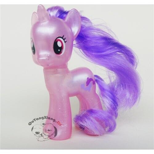 P8-042 Action Figures 8cm Little Cute Horse Model Doll Two fish Brilliant Anime Toys for Children