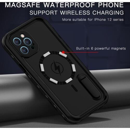 IP68 Waterproof Phone Case For iPhone 12 Pro Max Case 1.5M Underwater Full Cover Coque For iPhone 12 Mini Case 12 Pro Max Funda