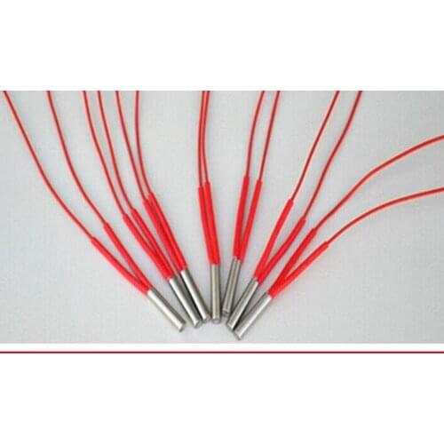 Free shipping 8*100mm Heater Length AC 220V 150W Electric Cartridge Heater Heating Element 10pcs