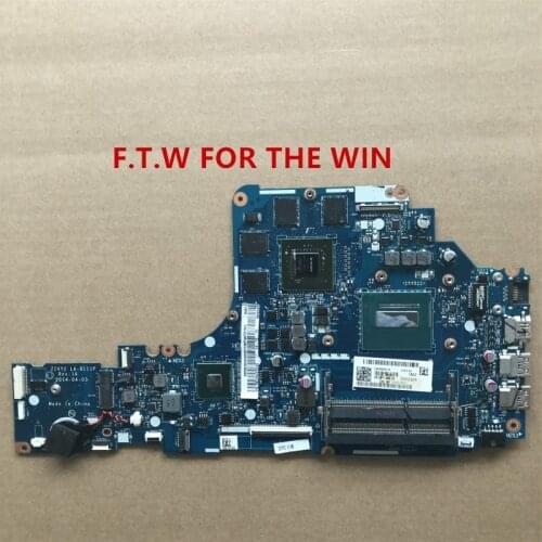 New ZIVY2 Laptop motherboard for Lenovo Y50-70 original mainboard I7-4720HQ/4710HQ GTX960M-4G LA-B111P 100% tested