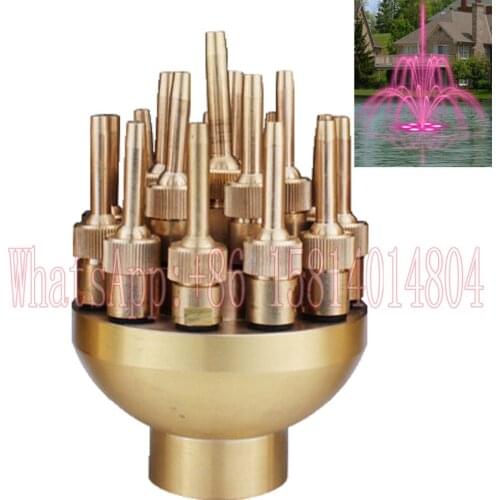 1" DN25 adjustable Fountain nozzle,Fountain Sprinkler,Pond Sprinkler nozzle,landscape sprinkler,Music Fountain