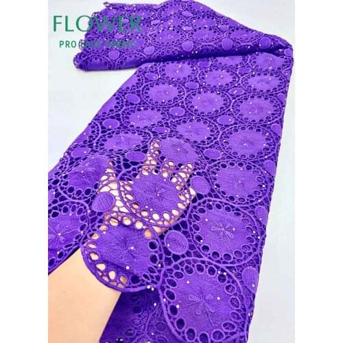 Luxury Queen Lace Original Austria Cotton Dry Lace For Indian Bride Or Bridesmaids Dresses Swiss Voile In Switzerland 2.5 Yards