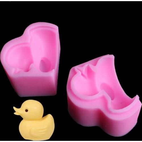 Duck Shape Fondant Silicone Mold Kitchen Baking Chocolate Pastry Candy Clay Decoration Tools