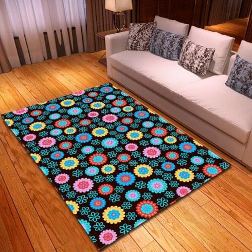 Geometric designs patterns modern minimalist nordic style living room sofa rug home carpet printing mat machine washable