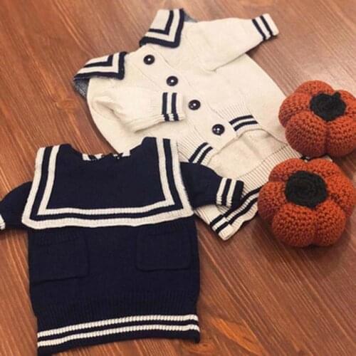 Open button knitted dog sweater Yorkshire Schnauzer Teddy Bichon VIP Pomeranian small puppy pet clothes