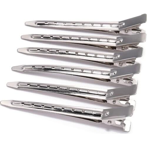 10pcs/lot 85cm Pro Salon Hairdressing Tool Duck Mouth Hair Clip Sectioning Clamp For DIY Hairpins Barrettes Headwear Accessories