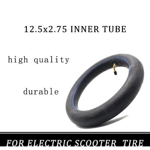 12.5x2.75 12.5 Inch Inner Tube for Electric Scooters Accessories Pneumatic Inner Tire 90 Degrees Right Angle Valve