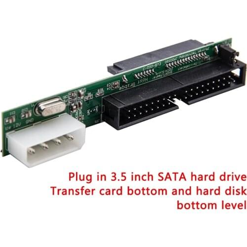 Sata to IDE Adapter 7+15Pin 2.5 3.5 inch Hard Drive Female Male Data Converter 40 44pin for ATA 133 100 HDD CD/DVD-ROM/RW Serial