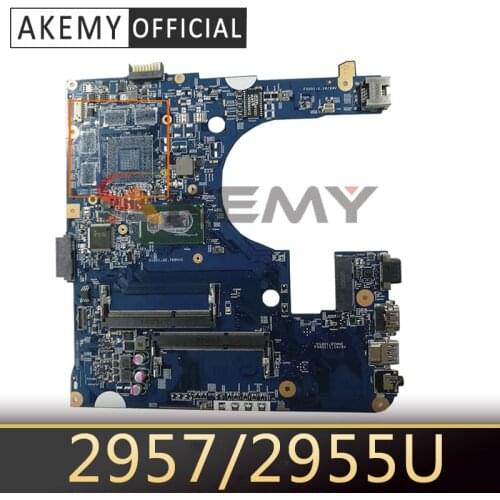Akemy Laptop motherboard For ACER Aspire E1-472 Celeron 2957/2955U Mainboard 12243-3 DDR3