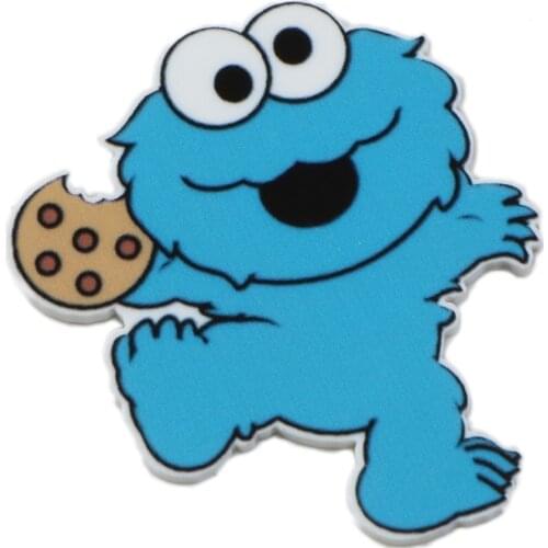 Acrylic DIY Craft Supplies Cartoon Character Animal Flat Back Custom Planar Resins DIY Hair Bows Phone Decorations,1Yc17412