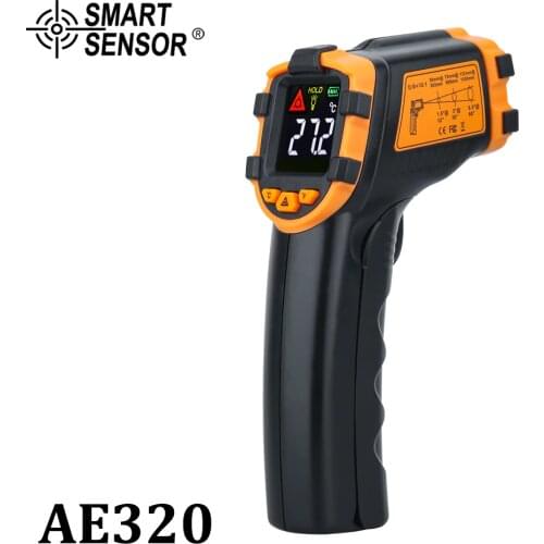 Digital Infrared Thermometer Termometro Temperature Meter IR Non-Contact Laser Thermometer Color LCD Temperature Instruments