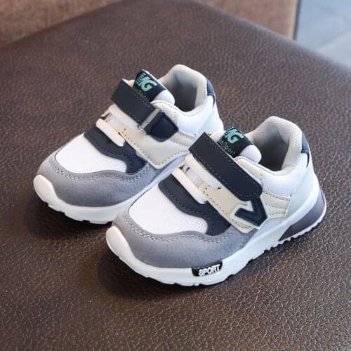 Childrens Casual Shoes Spring Autumn Baby Boys Girls Casual Sneakers Breathable Soft Anti-Slip Running Sports Shoes Size 21-30