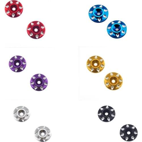 For 1/8 1/10 Scale Off Road Buggy Truck RC Car Metal Tail Wing M3 Screws Washers for 1/8 1/10 Scale Off Road Buggy Truck RC Cars