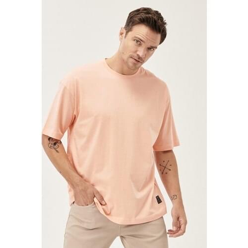 Altınyıldız Classics Oversize Bicycle Neck Koton T-Shirt