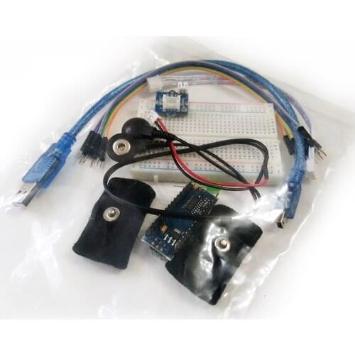 GSR Skin Electrical Sensor Module Development Board Induction Kit Can Measure Skin Resistance Conductivity Microcontroller