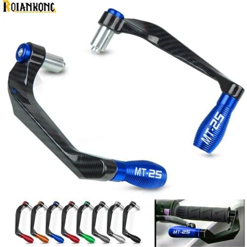 Motorcycle Accessories Brake Clutch Lever Guard Protectors Handlebar Aluminum Alloy For YAMAHA MT-25 MT25 2005 2006 2007 2008