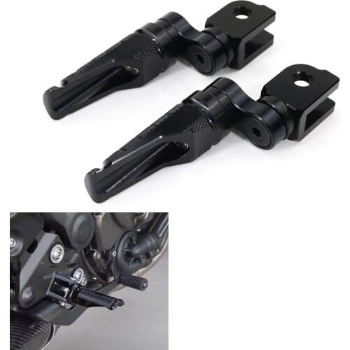 Motorcycle Front Foot Pegs Footrest Adjustable Fit For Honda CB1000R CB600F HORNET CB650F CBF1000 CB125R CBR650F CBR250R MSX125
