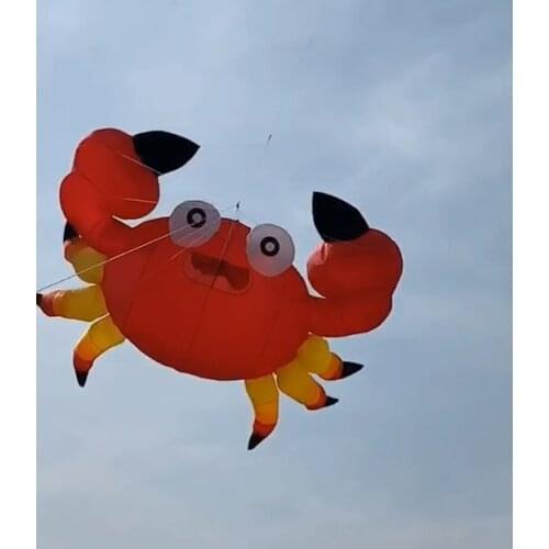 Inflatable sot kite crab popit giant Koi carp inflatable kite flying toys ripstop kite big kite Software kite adult fly floatant