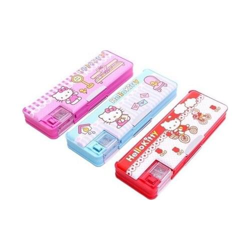 New Cartoon Pencil Case Multi Function Pencil box Student School K-9313