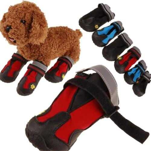 Real Sale Small Medium Large Sizes Outdoor Dog Shoes For Sports Mountain Wearable For Pets Soles Waterproof
