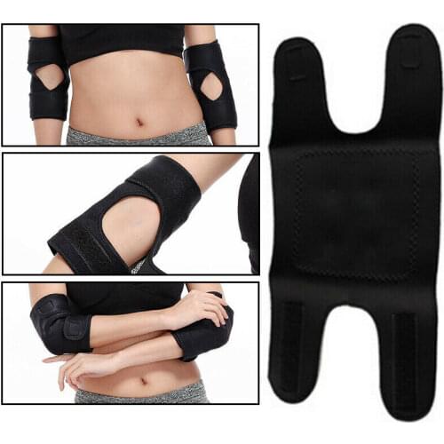 1Pair Self Heating Arm Pads Elbow Pad Therapy Tourmaline Wrist Belt Pain Relief Device TK-ing