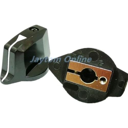 1pc Brand New Code Band Switch Bakelite Knob PN-33C Inner Diameter 6MM with Locking Screw 32x18.5mm Switch Caps