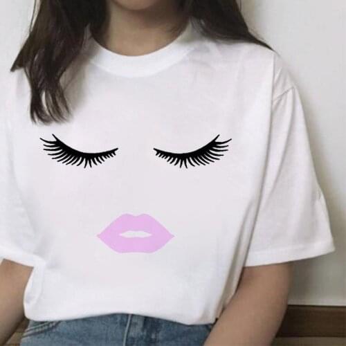 2021 New Fashion t-shirt women Harajuku Tshirt Cartoon fun Printed T shirt O-neck lady Tshirt Short Sleeve tshirt Summer Tshirt