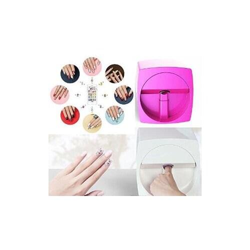 Auto 3D digital nail printer device mobile type for artificial and ture nails nail art manicure salon