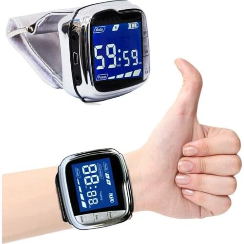Household Healthy Laser Physiotherapy Watch To Treat Hypertension,Diabetes,Cholesterol,Cerebral Thrombosis Rhinitis Instrument