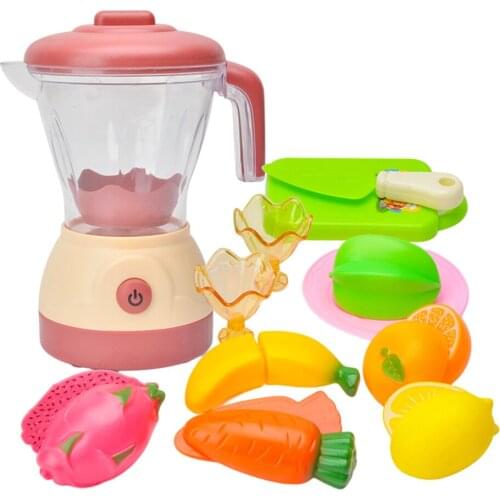Simulation Juicer Toys Infant Pretend Play Blender Model Learning Utensils Kitchen Toys Appliance Cooking Fun Birthday Gift