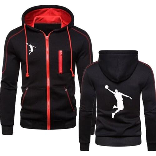 New Mens Hoodies Sweatshirts Autumn Winter Zipper Hoody Coat Casual Sportswear Hoodie men fleece Streetwear basketball hooded