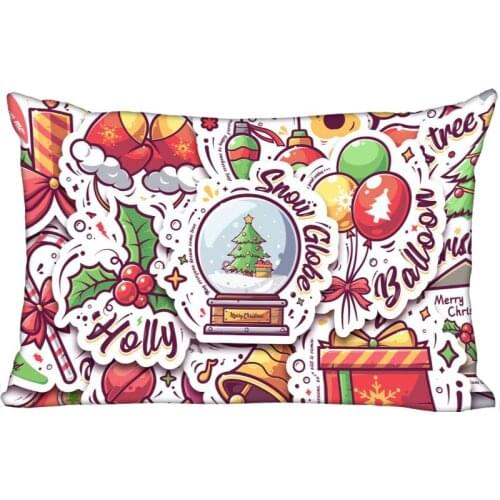 Rectangle Pillow Cases Hot Sale Best Nice High Quality Christmas Pillow Cover Home Textiles Decorative Pillowcase Custom