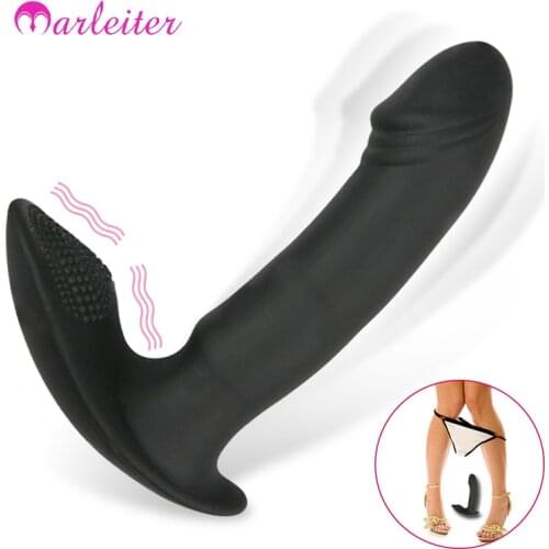 Sex Toys For Men/Women Anal Butt Plug Vibrator Powerful Motors G Spot Clitoris Stimualtion Anal Plug Vibrator Sex Toys for Man