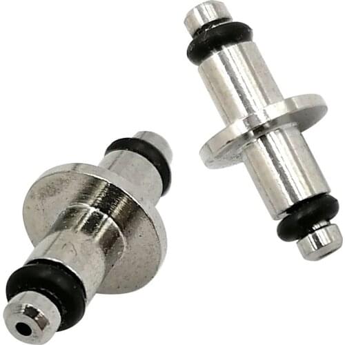 Scuba Diving High Pressure Flange Gauge Spool w/O-Ring Round End Pressure Hose Adapter Replacement