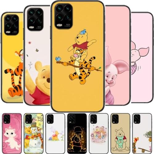 Disney Cartoons Cute 2021 cartoon Phone Case For XiaoMi Redmi Note 10 9 9S 8 7 6 5 A Pro T Y1 Black Cover Silicone Back Pre styl