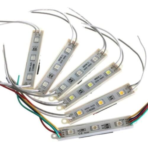 SMD 5050 LED Modules Waterproof IP65 Led Modules DC12V SMD 3 Leds Sign Led Backlights For Channel Letters Warm/Cool White Red