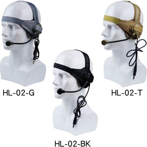 Tactical headset unilateral headphone equipment round unilateral converse compatible walkie-talkie PTT