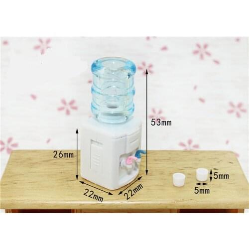 1:12 Scale Drinking fountains Dollhouse Miniature Toy Doll Food Kitchen living room Accessories