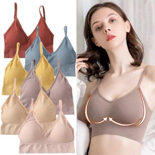 Hot Sale Women Breathable Sports Bra Quick Dry Padded Shockproof Gym Fitness Running Sport Brassiere Tops Push Up Bras Crop Top