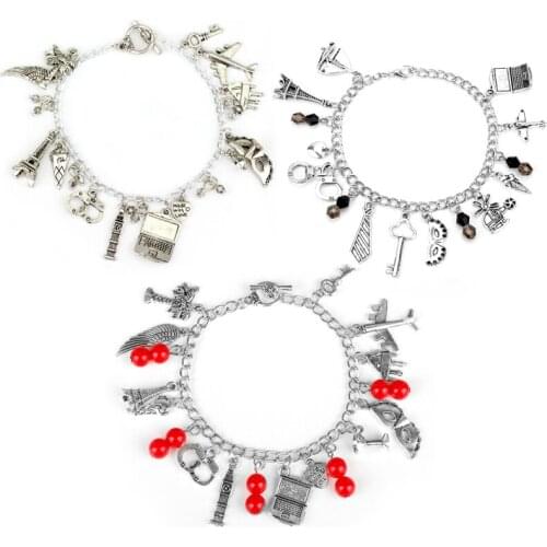 50 Fifty Shades Of Grey Fashion Charm Sex Bracelet Hand Catenary Tie Handcuffs Gray Bracelets Crime Bracelet Wristband
