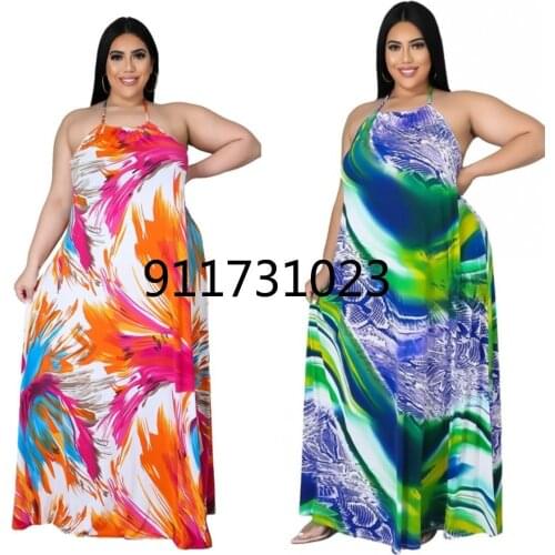 African Dresses For Women Summer Sleeveless New Africa Clothes Dashiki Patchwork Ankara Bazin Traditional Robe Maxi Dress