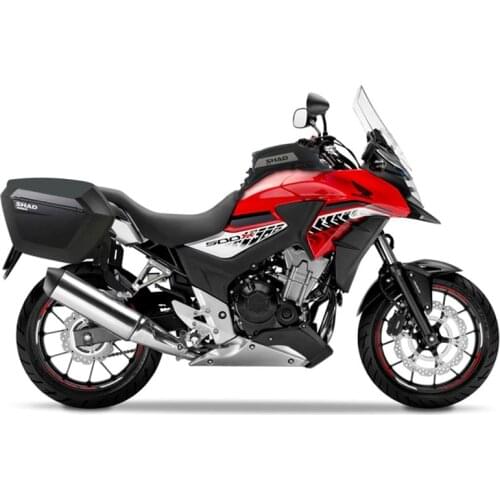 For HONDA CB500X CB 500 X SHAD SH23 Side Boxs+Rack Set Motorcycle Luggage Case Saddle Bags Bracket Carrier System