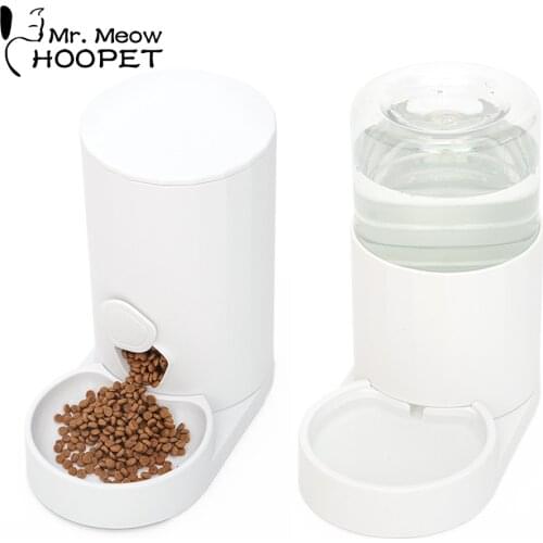 Hoopet 2.5L Cat Feeding Bowls for Dog Automatic Feeders Dog Water Dispenser Fountain Bottle For Cat Bowl Feeding And Drinking