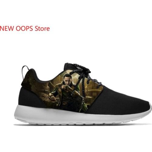 Dark World Loki Fashion Newest Arrive Harajuku Lightweight Sport Running Mesh Shoes Men Women Casual Breathable Sneakers