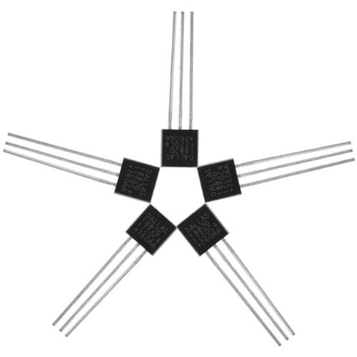 5PCS DS18B20 TO-92 18B20 Sensor Electronic chip Temperature IC for arduino sensor hall sensor diy electronic sensor kit