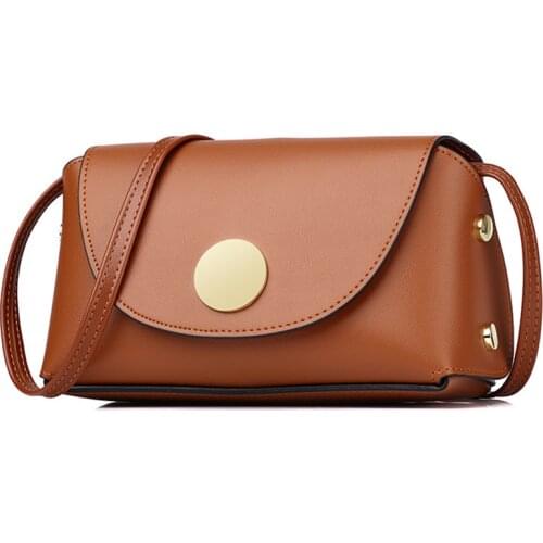 Fashion Newest Summer Womens Small Solid Handbag Female Casual PU Leather Crossbody Bag Simple Messenger Square Shoulder Bag