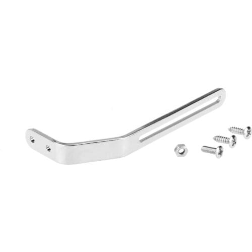 Musiclily Pro Universal Pickguard Bracket Support for Archtop Jazz Hollow Body Guitar, Nickel